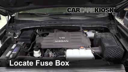 2017 Nissan Titan XD SL 5.6L V8 Fuse (Engine) Check